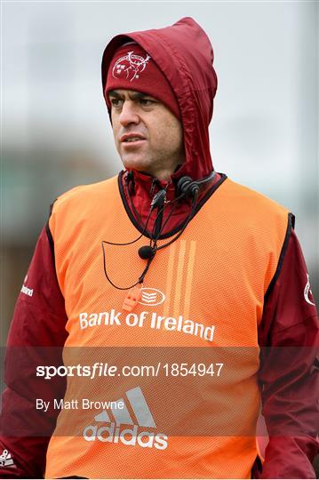 Munster Rugby Press Conference and Squad Training