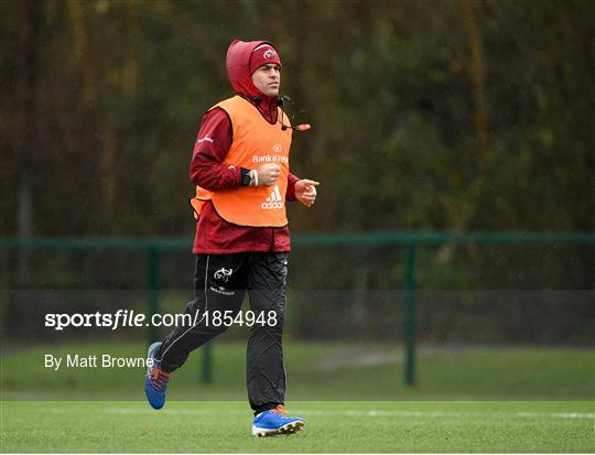 Munster Rugby Press Conference and Squad Training