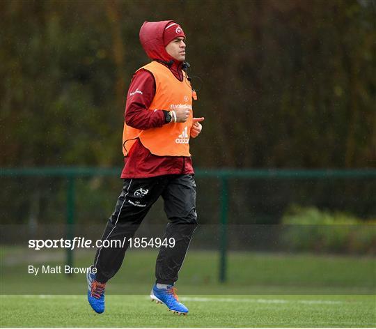 Munster Rugby Press Conference and Squad Training