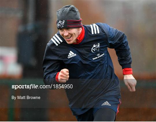 Munster Rugby Press Conference and Squad Training