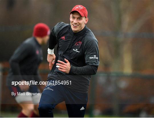 Munster Rugby Press Conference and Squad Training