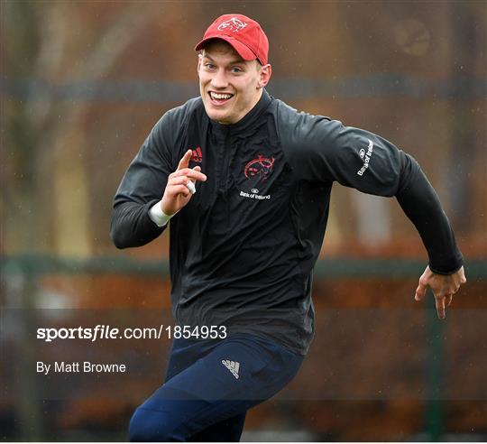 Munster Rugby Press Conference and Squad Training