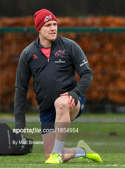 Munster Rugby Press Conference and Squad Training