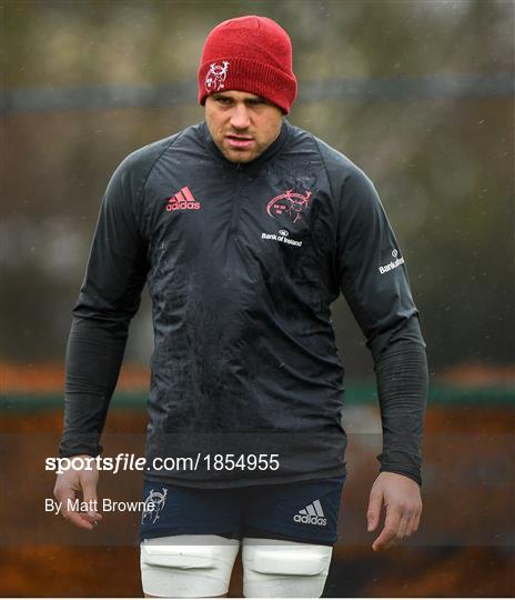 Munster Rugby Press Conference and Squad Training