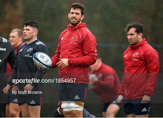 Munster Rugby Press Conference and Squad Training