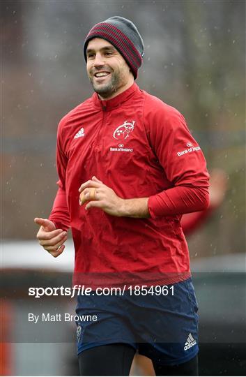 Munster Rugby Press Conference and Squad Training