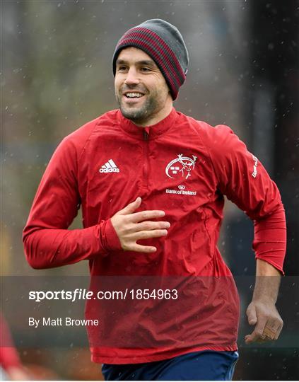 Munster Rugby Press Conference and Squad Training