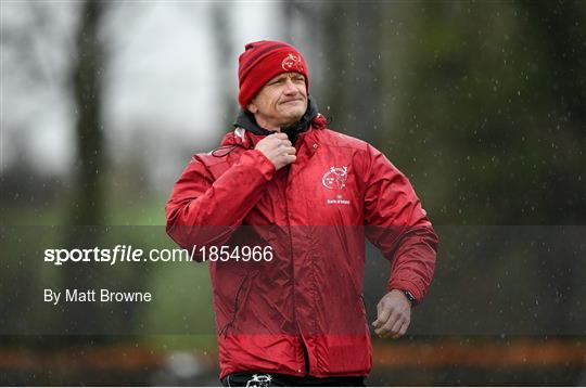 Munster Rugby Press Conference and Squad Training Munster Rugby Press Conference and Squad Training