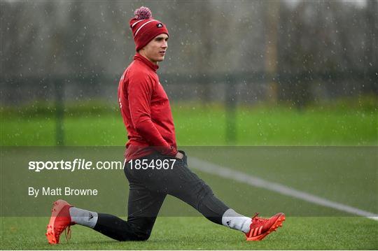 Munster Rugby Press Conference and Squad Training