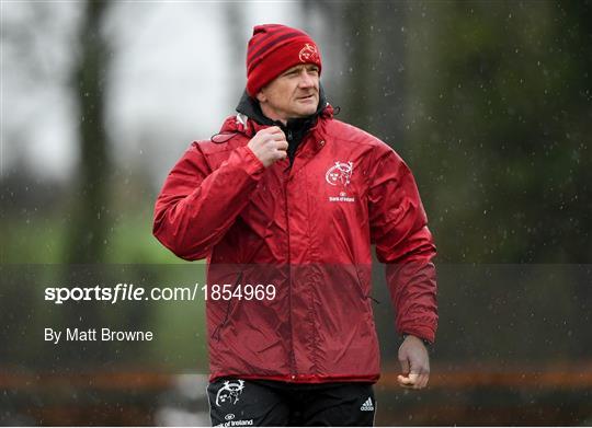 Munster Rugby Press Conference and Squad Training