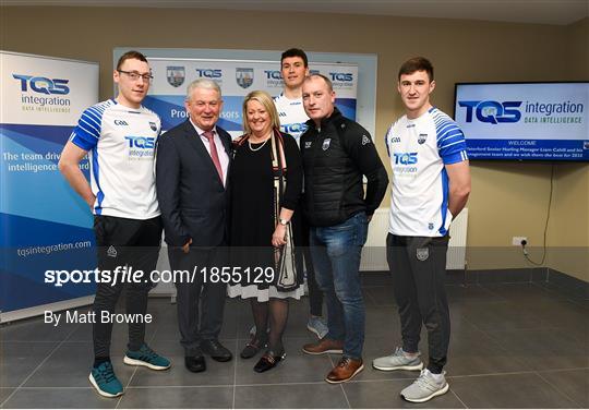 TQS Integration Announce Waterford GAA 2020 Sponsorship TQS Integration Announce Waterford GAA 2020 Sponsorship