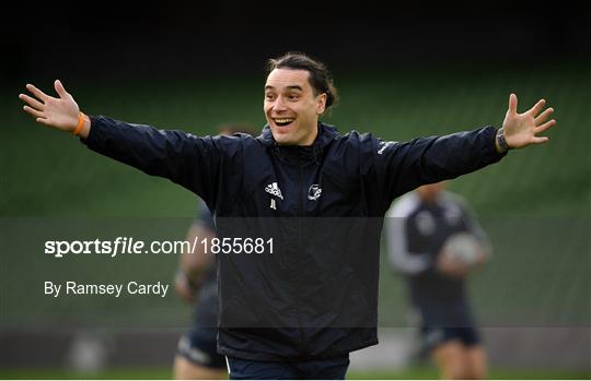 Leinster Rugby Captain's Run and Press Conference