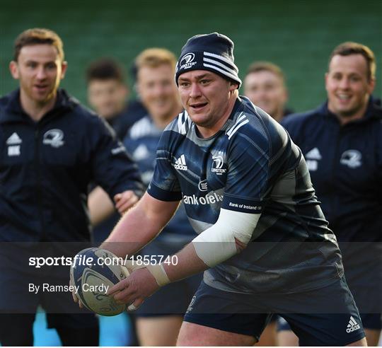 Leinster Rugby Captain's Run and Press Conference