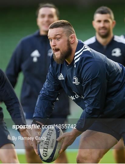 Leinster Rugby Captain's Run and Press Conference