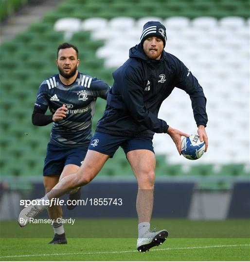 Leinster Rugby Captain's Run and Press Conference Leinster Rugby Captain's Run and Press Conference