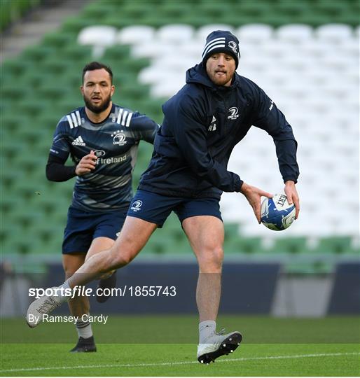 Leinster Rugby Captain's Run and Press Conference