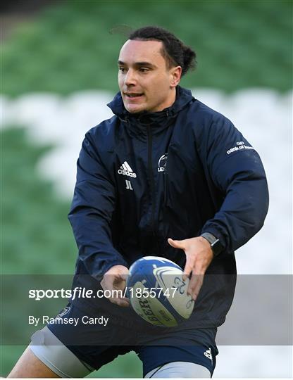 Leinster Rugby Captain's Run and Press Conference