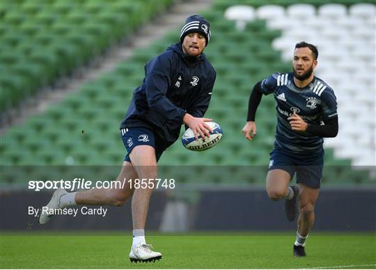 Leinster Rugby Captain's Run and Press Conference Leinster Rugby Captain's Run and Press Conference