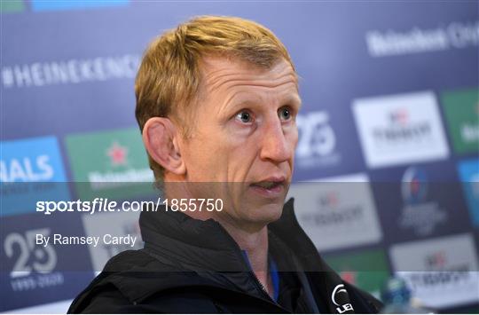 Leinster Rugby Captain's Run and Press Conference