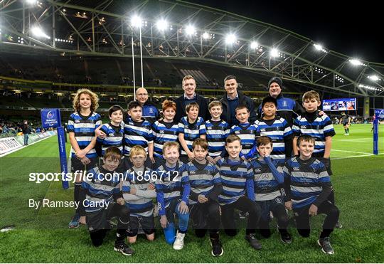 Bank of Ireland Half-Time Minis at Leinster v Northampton Saints - Heineken Champions Cup Pool 1 Round 4