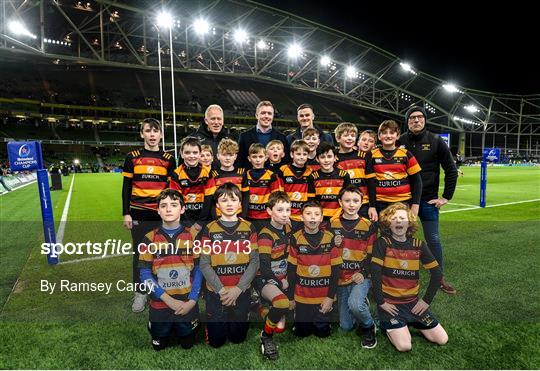 Bank of Ireland Half-Time Minis at Leinster v Northampton Saints - Heineken Champions Cup Pool 1 Round 4