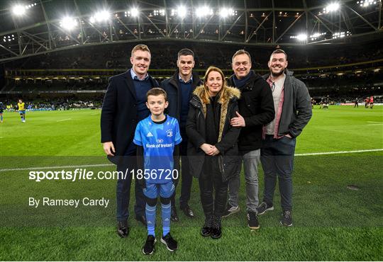 Mascots at Leinster v Northampton Saints - Heineken Champions Cup Pool 1 Round 4