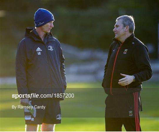 Leinster Rugby Press Conference and Squad Training Leinster Rugby Press Conference and Squad Training