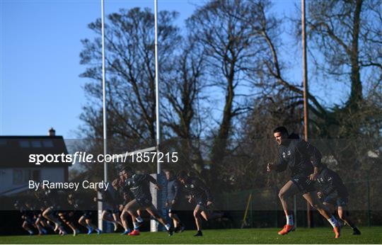 Leinster Rugby Press Conference and Squad Training