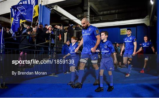 Mascots at Leinster v Ulster - Guinness PRO14 Round 8