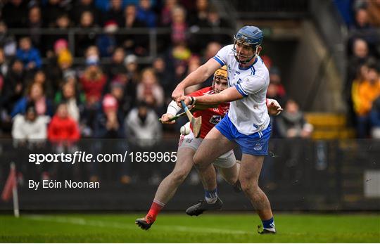 Waterford v Cork - Co-op Superstores Munster Hurling League 2020 Group B