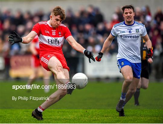 Monaghan v Derry - Bank of Ireland Dr McKenna Cup Round 1