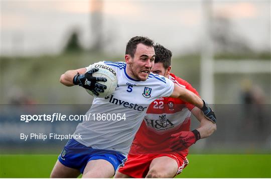 Monaghan v Derry - Bank of Ireland Dr McKenna Cup Round 1 Monaghan v Derry - Bank of Ireland Dr McKenna Cup Round 1