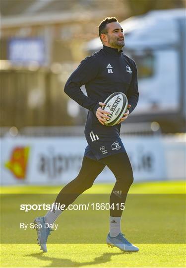 Leinster Rugby Captain's Run and Press Conference