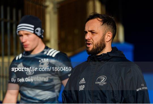 Leinster Rugby Captain's Run and Press Conference