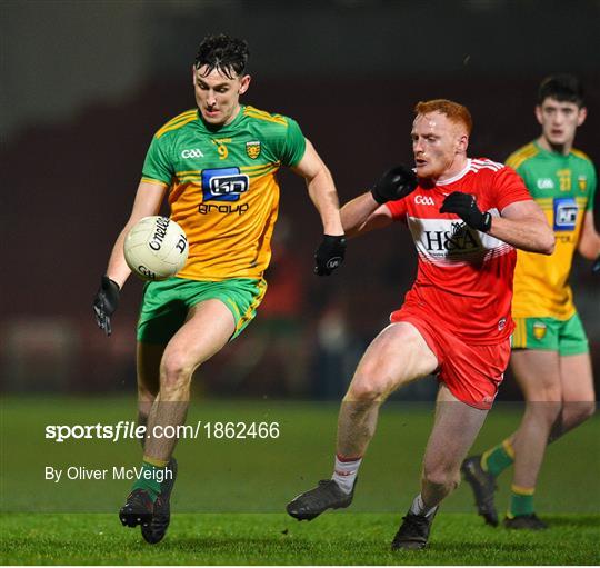 Derry v Donegal - Bank of Ireland Dr McKenna Cup Round 3 Derry v Donegal - Bank of Ireland Dr McKenna Cup Round 3