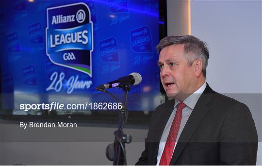 Allianz Football League 2020 Launch