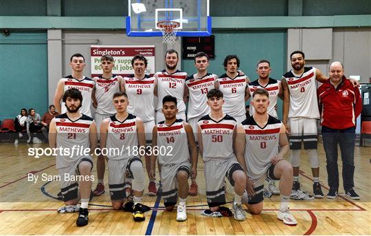 IT Carlow Basketball v Fr Mathews - Hula Hoops Men's Presidents National Cup Semi-Final