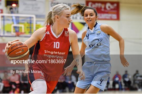 DCU Mercy v Singleton Supervalu Brunell - Hula Hoops Women's Paudie O'Connor National Cup Semi-Final
