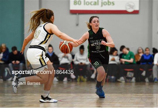 Ulster University v Trinity Meteors - Hula Hoops Women's Division One National Cup Semi-Final