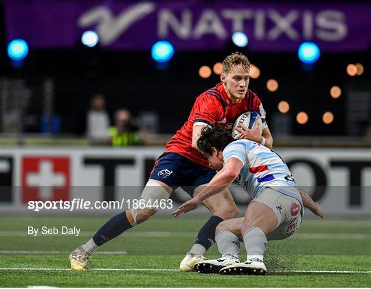 Racing 92 v Munster - Heineken Champions Cup Pool 4 Round 5 Racing 92 v Munster - Heineken Champions Cup Pool 4 Round 5