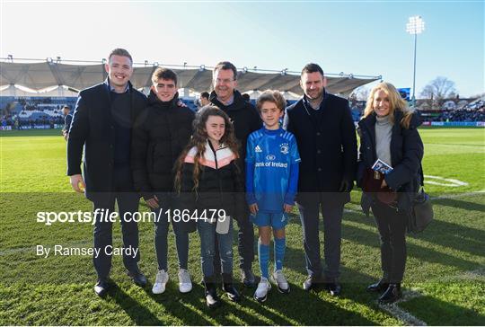 Mascots at Leinster v Lyon - Heineken Champions Cup Pool 1 Round 5