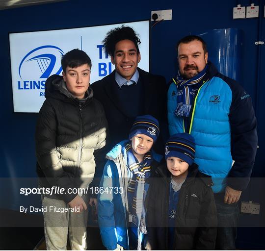 Activities at Leinster v Lyon - Heineken Champions Cup Pool 1 Round 5