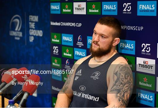 Leinster Rugby Press Conference and Squad Training Leinster Rugby Press Conference and Squad Training