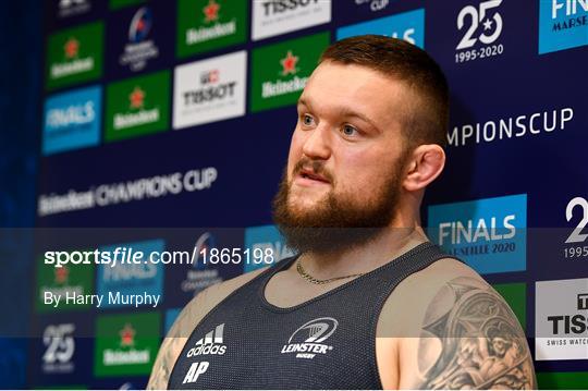 Leinster Rugby Press Conference and Squad Training Leinster Rugby Press Conference and Squad Training