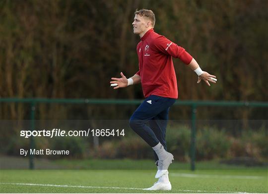 Munster Rugby Press Conference and Squad Training