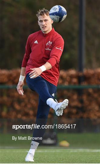 Munster Rugby Press Conference and Squad Training