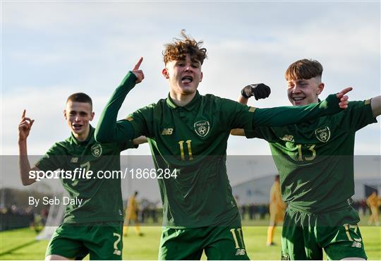 Republic of Ireland U15 v Australia U17 - International Friendly Republic of Ireland U15 v Australia U17 - International Friendly