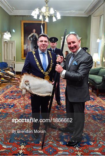 Jim Gavin conferred with Freedom of Dublin City