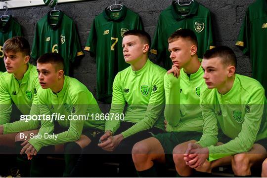Republic of Ireland U15 v Australia U17 - International Friendly - Behind the scenes Republic of Ireland U15 v Australia U17 - International Friendly - Behind the scenes
