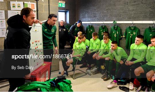 Republic of Ireland U15 v Australia U17 - International Friendly - Behind the scenes Republic of Ireland U15 v Australia U17 - International Friendly - Behind the scenes